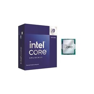 Intel®   Core™ i9-14900KF - 24-Core - 3,2 GHz (Op til 6 GHz Turbo) - LGA1700-Socket   Box (Uden køler)