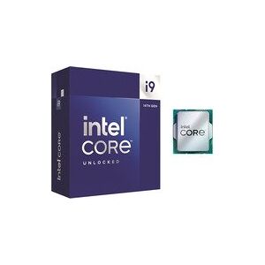 Intel®   Core™ i9-14900K - 24-Core - 3,2 GHz (Op til 6,0 GHz Turbo) - LGA1700-Socket - Intel® UHD Graphics   Box (Uden køler)