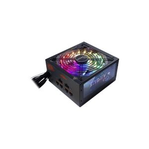 Inter-Tech Elektronik Handels Argus RGB-750W CM II - PSU (intern) - ATX12V 2.3  AC 100/240 V - 750 Watt - aktiv PFC - sort