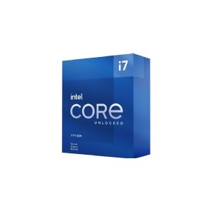 Intel® Core™ i7 11700KF (Rocket Lake) - 8-core - 3.6 GHz (5,0 GHz turbo) - Intel LGA1200 - Box (Uden køler)