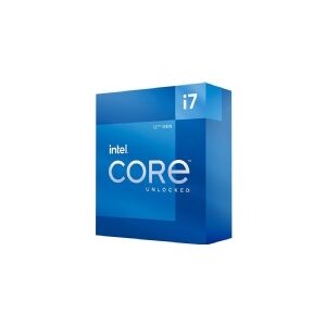 Intel® Core™ i7-12700K (Alder Lake) - 8-Core - 3,6 GHz (5,0 GHz Intel® Turbo Boost 3.0) - LGA1700-Socket - Intel® UHD Graphics 770 - Box (Uden køler)