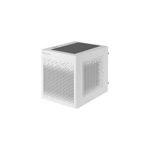 Silverstone Technology SilverStone SUGO 16 - Mini-ITX-kube - Mini-DTX - ingen strømforsyning (ATX / PS/2 / SFX / SFX-L) - hvid - USB/Lyd