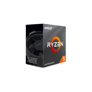 AMD   Ryzen™ 5 4500 - 3.6 GHz - 6 kerner - 12 tråde - 8 MB cache - Socket AM4 - Box