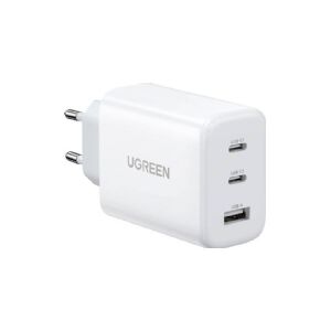 UGREEN CD275 power charger, 2x USB-C, 1x USB, 65W (white)