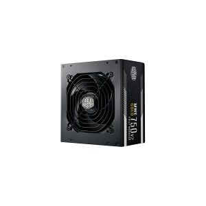 Cooler Master MWE Gold 750 V2 ATX 3.0 Ready, 750 W, 100 - 240 V, 50/60 Hz, 5 - 10 A, Aktiv, 100 W