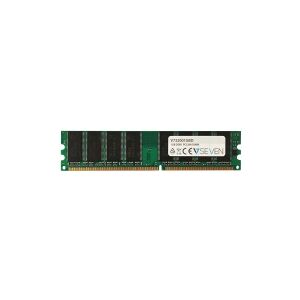 V7 - DDR - modul - 1 GB - DIMM 184-PIN - 400 MHz / PC3200 - ikke bufferet - ikke-ECC