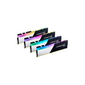 G.Skill TridentZ Neo Series - DDR4 - sæt - 64 GB: 4 x 16 GB - DIMM 288-PIN - 3600 MHz / PC4-28800 - CL14 - 1.45 V - ikke bufferet - ikke-ECC - børstet sort aluminium, pulverbelagt sølv