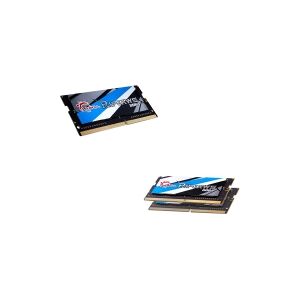 G.Skill Ripjaws - DDR4 - sæt - 32 GB: 2 x 16 GB - SO DIMM 260-PIN - 3200 MHz / PC4-25600 - CL18 - 1.2 V - ikke bufferet - ikke-ECC