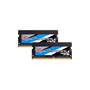 G.Skill Ripjaws - DDR4 - sæt - 32 GB: 2 x 16 GB - SO DIMM 260-PIN - 3200 MHz / PC4-25600 - CL22 - 1.2 V - ikke bufferet - ikke-ECC