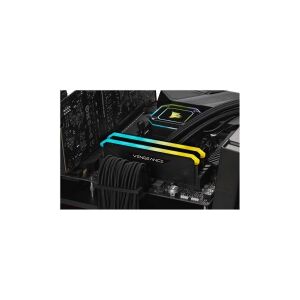 Corsair Microsystems CORSAIR Vengeance RGB RS - DDR4 - sæt - 32 GB: 2 x 16 GB - DIMM 288-PIN - 3200 MHz / PC4-25600 - CL16 - 1.35 V - ikke bufferet - ikke-ECC - sort