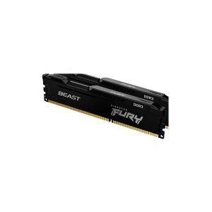 Kingston Technology Kingston FURY Beast - DDR3 - modul - 8 GB - DIMM 240-pin - 1600 MHz / PC3-12800 - CL10 - 1.5 V - ikke bufferet - ikke-ECC - sort