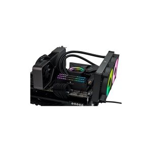 Corsair Microsystems CORSAIR Dominator Platinum RGB - DDR5 - sæt - 32 GB: 2 x 16 GB - DIMM 288-PIN - 5600 MHz / PC5-44800 - CL36 - 1.25 V - ikke bufferet - ikke-ECC - sort