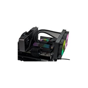 Corsair Microsystems CORSAIR Dominator Platinum RGB - DDR5 - sæt - 32 GB: 2 x 16 GB - DIMM 288-PIN - 6200 MHz / PC5-49600 - CL36 - 1.3 V - ikke bufferet - ikke-ECC - sort