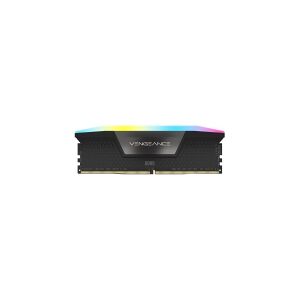 Corsair Microsystems CORSAIR Vengeance RGB - DDR5 - sæt - 192 GB: 4 x 48 GB - DIMM 288-PIN - 5200 MHz / PC5-41600 - CL38 - 1.25 V - sort