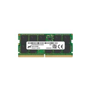 Crucial Micron - DDR5 - modul - 32 GB - SO DIMM 262-PIN - 4800 MHz / PC5-38400 - CL40 - 1.1 V - ikke bufferet - ECC