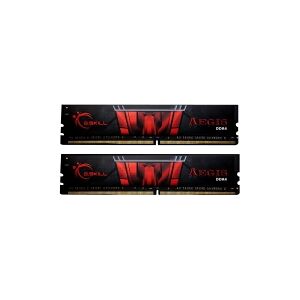 G.Skill AEGIS - DDR4 - sæt - 32 GB: 2 x 16 GB - DIMM 288-PIN - 3000 MHz / PC4-24000 - CL16 - 1.35 V - ikke bufferet - ikke-ECC