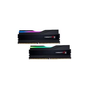 G.Skill Trident Z5 RGB - DDR5 - sæt - 96 GB: 2 x 48 GB - DIMM 288-PIN - 6800 MHz / PC5-54400 - CL34 - 1.35 V - ikke bufferet - on-die ECC - mat sort