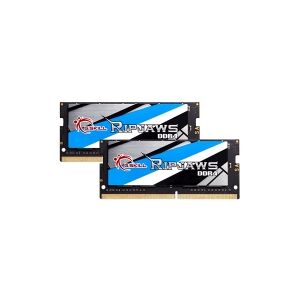 G.Skill Ripjaws - DDR4 - sæt - 64 GB: 2 x 32 GB - SO DIMM 260-PIN - 2666 MHz / PC4-21300 - CL18 - 1.2 V - ikke bufferet - ikke-ECC