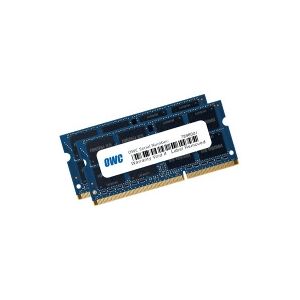 Other World Computing - DDR3 - sæt - 16 GB: 2 x 8 GB - SO DIMM 204-PIN - 1867 MHz / PC3-14900 - CL11 - 1.35 V - ikke bufferet - ikke-ECC - for Apple iMac with Retina 5K display (Sent 2015)