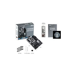 ASUS PRIME B660-PLUS D4 - Bundkort - ATX - LGA1700 sokkel - B660 Chipset - USB 3.2 Gen 1, USB 3.2 Gen 2, USB-C Gen 2x2 - 2.5 Gigabit LAN - onboard grafik (CPU påkrævet) - HD Audio (8-kanaler)