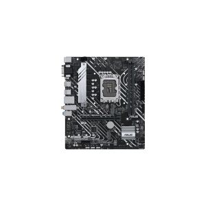 ASUS PRIME H610M-A WIFI D4 - Bundkort - micro-ATX - LGA1700 sokkel - H610 Chipset - USB 3.2 Gen 1, USB 3.2 Gen 2 - Gigabit LAN, Wi-Fi, Bluetooth - onboard grafik (CPU påkrævet) - HD Audio (8-kanaler)