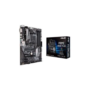 ASUS PRIME B450-PLUS - Bundkort - ATX - Socket AM4 - AMD B450 Chipset - USB 3.1 Gen 1, USB 3.1 Gen 2, USB-C Gen1 - Gigabit LAN - onboard grafik (CPU påkrævet) - HD Audio (8-kanaler)