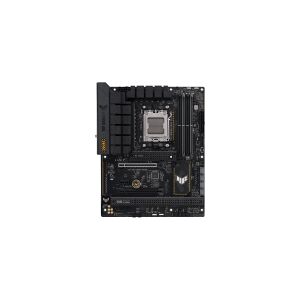 ASUS TUF Gaming B650-Plus WiFi - Bundkort - ATX - Socket AM5 - AMD B650 Chipset - USB 3.1 Gen 2, USB 3.2 Gen 2, USB-C 3.2 Gen2, USB-C 3.2 Gen 2x2, USB-C 3.2 Gen 1 - 2.5 Gigabit LAN, Wi-Fi 6, Bluetooth - onboard grafik (CPU påkrævet) - HD Audio (8-kanaler)