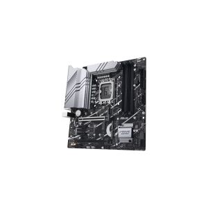 ASUS PRIME Z790M-PLUS - Bundkort - micro-ATX - LGA1700 sokkel - Z790 Chipset - USB 3.2 Gen 1, USB 3.2 Gen 2, USB-C 3.2 Gen 2x2, USB-C 3.2 Gen 1 - Gigabit LAN - onboard grafik (CPU påkrævet) - HD Audio (8-kanaler)