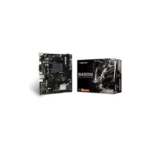 Biostar B450MHP, AMD, Stik AM4, AMD Athlon, AMD Ryzen™ 3, AMD Ryzen™ 5, AMD Ryzen™ 7, 3rd Generation AMD Ryzen™ 9, AMD..., DDR4-SDRAM, 64 GB, DIMM