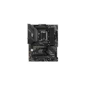 MSI MAG B760 TOMAHAWK WIFI - Bundkort - ATX - LGA1700 sokkel - B760 Chipset - USB 3.2 Gen 1, USB 3.2 Gen 2, USB-C 3.2 Gen2, USB-C 3.2 Gen 2x2 - 2.5 Gigabit LAN, Bluetooth, Wi-Fi - onboard grafik (CPU påkrævet) - HD Audio (8-kanaler)