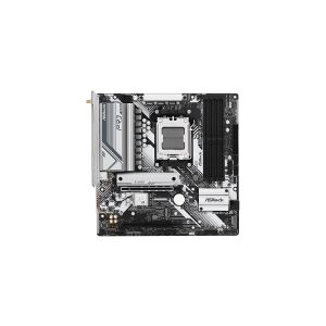 ASRock B650M Pro RS WiFi - Bundkort - micro-ATX - Socket AM5 - AMD B650 Chipset - USB 3.2 Gen 1, USB 3.2 Gen 2, USB-C 3.2 Gen2, USB-C 3.2 Gen 1 - 2.5 Gigabit LAN, Bluetooth, Wi-Fi - onboard grafik (CPU påkrævet) - HD Audio (8-kanaler)