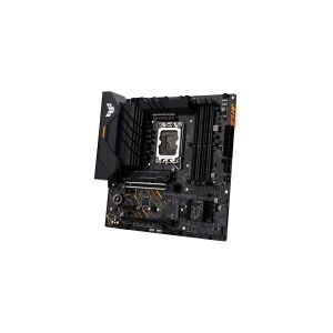 ASUS TUF GAMING B660M-PLUS D4 - Bundkort - micro-ATX - LGA1700 sokkel - B660 Chipset - USB 3.2 Gen 1, USB 3.2 Gen 2, USB-C 3.2 Gen 2x2, USB-C 3.2 Gen 1 - 2.5 Gigabit LAN - onboard grafik (CPU påkrævet)