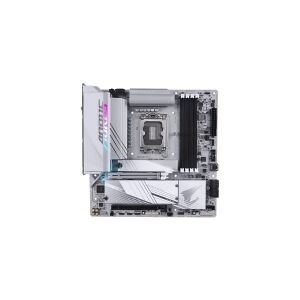 Gigabyte Technology AORUS B760M ELITE X AX - Bundkort - micro-ATX - LGA1700 sokkel - B760 Chipset - USB 3.2 Gen 1, USB 3.2 Gen 2, USB-C 3.2 Gen2, USB-C 3.2 Gen 2x2 - 2.5 Gigabit LAN, Bluetooth, Wi-Fi - onboard grafik (CPU påkrævet) - HD Audio (8-kanaler)