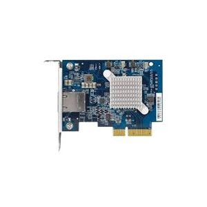 Qnap Systems QNAP QXG-10G1T - Netværksadapter - PCIe 3.0 x4 lavprofil - 10Gb Ethernet x 1 - for QNAP QGD-1600, TS-1232, 253, 453, 473, 832, 853, 877, 977, TVS-2472, 473, 673, 872, 873