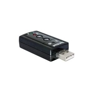 Delock - Lydkort - 24 bit - 96 kHz - 7.1 - USB 2.0 - CM6533