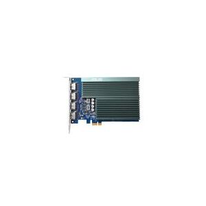 ASUS GT730-4H-SL-2GD5 - Grafikkort - GF GT 730 - 2 GB GDDR5 - PCIe 2.0 lavprofil - DVI, HDMI, VGA - blæserløs