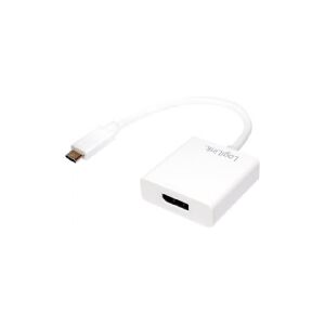 2direct LogiLink - Ekstern videoadapter - USB-C til DisplayPort