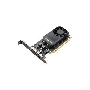 PNY Technologies NVIDIA Quadro P1000 - Grafikkort - Quadro P1000 - 4 GB GDDR5 - PCIe 3.0 x16 lavprofil - 4 x Mini DisplayPort - Adapters Included