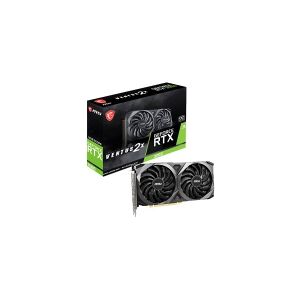 MSI NVIDIA® GeForce® RTX 3060 VENTUS 2X 12G OC - Grafikkort - GF RTX 3060 - 12 GB GDDR6 - PCIe 4.0 - HDMI, 3 x DisplayPort - LHR