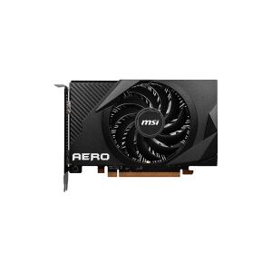 MSI Radeon RX 6400 AERO ITX 4G - Grafikkort - Radeon RX 6400 - 4 GB GDDR6 - PCIe 4.0 x4 - HDMI, DisplayPort