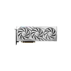 MSI GeForce RTX 4070 Ti SUPER 16G GAMING X SLIM WHITE - Grafikkort - GeForce RTX 4070 Ti Super - 16 GB GDDR6X - PCIe 4.0 - HDMI, 3 x DisplayPort - hvid - boks