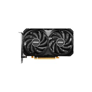 MSI GeForce RTX 4060 VENTUS 2X BLACK 8G OC - Grafikkort - GeForce RTX 4060 - 8 GB GDDR6 - PCIe 4.0 x8 - HDMI, 3 x DisplayPort - boks