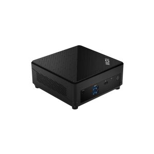 MSI Cubi 5 12M 002EU - Mini PC - Core i5 1235U / 1.3 GHz - RAM 8 GB - SSD 512 GB - NVMe - Intel Iris Xe Graphics - Gigabit Ethernet, 2.5 Gigabit Ethernet, IEEE 802.11ax (Wi-Fi 6E), Bluetooth 5.3 WLAN: - 802.11a/b/g/n/ac/ax (Wi-Fi 6E), Bluetooth 5.3 - Win 