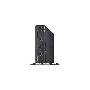 Shuttle Computer Group Shuttle XPC slim DS20UV2 - Barebone - Slim-PC - 1 x Celeron 5205U / 1.9 GHz - RAM 0 GB - UHD Graphics - Gigabit Ethernet - sort