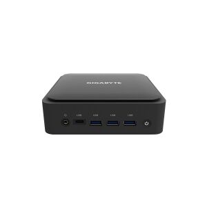 Gigabyte Technology Gigabyte BRIX Extreme GB-BER3-5300 (rev. 1.0) - Barebone - mini PC - 1 x Ryzen 3 5300U / 2.6 GHz - RAM 0 GB - Radeon Graphics - Gigabit Ethernet, 2.5 Gigabit Ethernet, Bluetooth 5.2, IEEE 802.11ax (Wi-Fi 6) WLAN: - 802.11a/b/g/n/ac/ax,