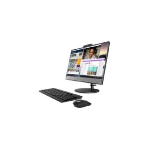 Lenovo V530-22ICB AIO 10US - Alt-i-én - med monitorstander - Core i3 8100T / 3.1 GHz - RAM 4 GB - HDD 1 TB - DVD-skriver - UHD Graphics 630 - GigE - WLAN: Bluetooth 4.0, 802.11a/b/g/n/ac - Win 10 Pro 64-bit - skærm: LED 21.5 1920 x 1080 (Full HD) - tastat