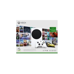 Microsoft Xbox Series S - Starter Bundle - Spilkonsol - QHD - HDR - 512 GB SSD - robothvid