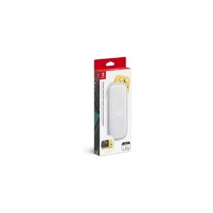 Nintendo - Taske til spilkonsol - tekstil - hvid - for Nintendo Switch Lite