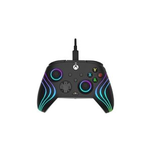 PDP Afterglow Wave Game Controller, Black, PC/Xbox