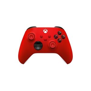 Microsoft Xbox Wireless Controller - Gamepad - trådløs - Bluetooth - Pulse Red - for  PC / Microsoft Xbox One / Microsoft Xbox Series S/X